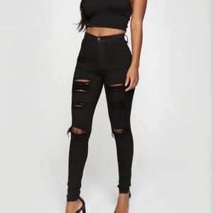 Fashion Nova High Waisted Jeans